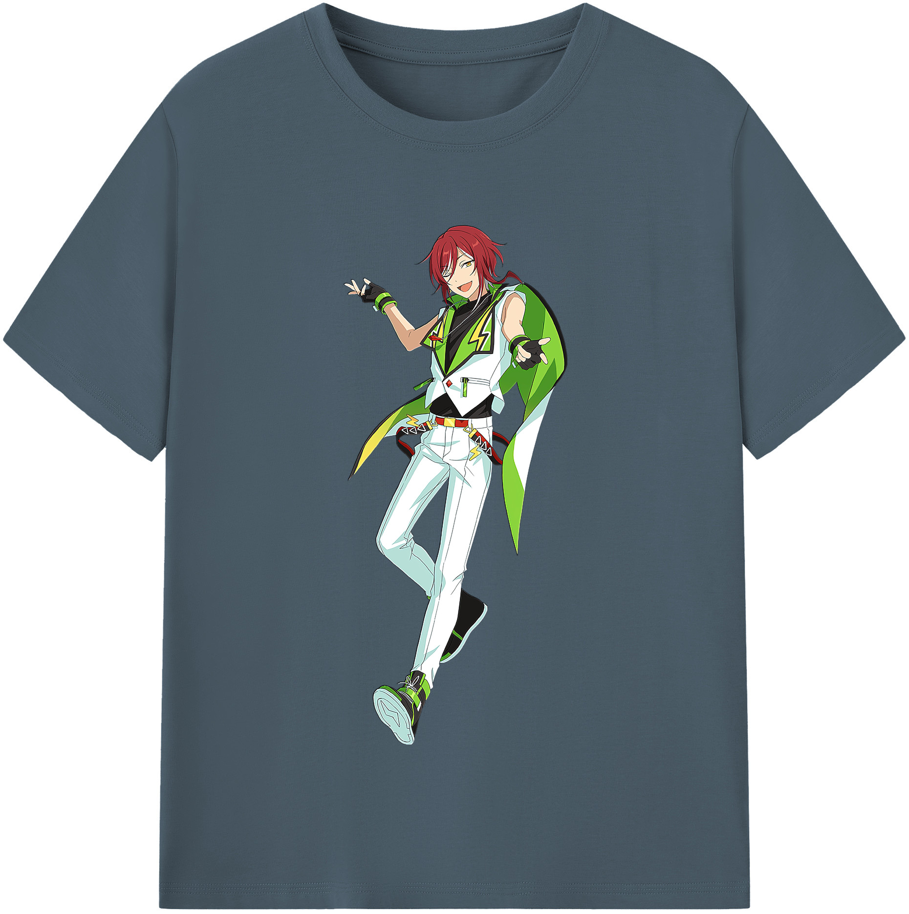 （画像用） あんさんぶるスターズ! Ensemble Stars 綿100％半袖Tシャツ（フロントプリント）